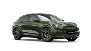 Xe điện Ford Mustang Mach-E màu xanh